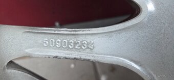16-LETNÍ OBUTÁ ALU LITÁ KOLA 4x98 ORIGINÁL ALFA ROMEO MiTo - 10
