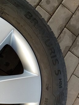 Alu kola 4x108R16 orig.Peugeot 5008 + letní pneumatiky - 10
