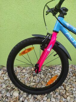 Značkové kolo Author Cosmic 20" (modrá/růžová) - 10