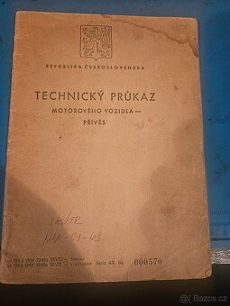 ČZ 175, 502, skůtr - prase s doklady - 10