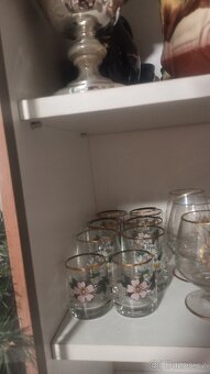 Skleničky porcelán - 10