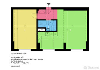 Prodej prostorného bytu 2+kk, Mladá Boleslav - 10