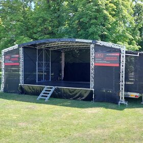 Podium, Stage, 5x4, 8x6, party stany, elektrocentrály a dalš - 10