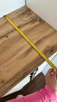 Šatní skříň MARKSKEL 162×210 bílá/barva+komoda - 10