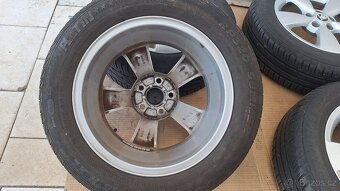 Alu kola Škoda 15" 5x100 letní pneu 185/60 R15 6-7mm Fabia - 10