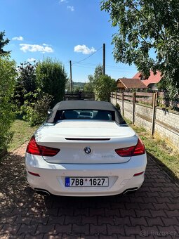 BMW 650i Cabrio - alpinweiss, 4,4 V8. Serviska - 10