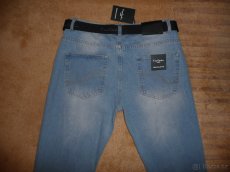 NOVÉ džíny PIERRE CARDIN W34/L32=44/105cm jeansy rifle - 10