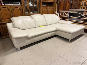 WILLI SCHILLIG  kožená rohová sedací souprava - 10