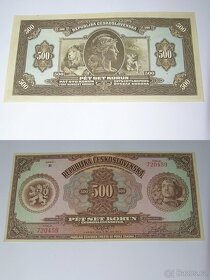 Kopie vzácných 1 republikových bankovek - Mucha - 10
