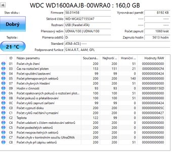 PATA hard disky, HDD 3,5", odzkoušené, cena od 89,- kus - 10