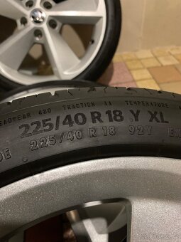 Alu kola Škoda R18 5X112 ZÁNOVNÍ LETNÍ PNEU 225/40 R18 GOLUS - 10