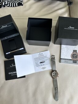 Potápěčské hodinky Sinn T50, T50 zlatý bronz, kompletní sada - 10