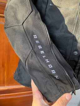 Moto bunda REBELHORN CUBBY V black - 10