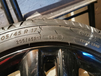 MINI Cooper JCW - orig. 17" alu s novými pneu DOT 24 - 10