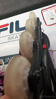 Kolečkové brusle č.28-32-dívčí- FILA SKATES J-ONE G PINK - 10