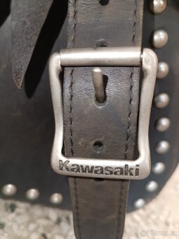 Originální kožené brašny Kawasaki - 10