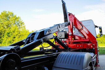 MERCEDES 12T HÁKOVÝ NOSIČ KONTEJNERŮ HYDRAULICKÁ RUKA EU6 - 10