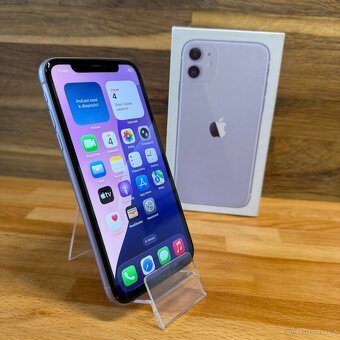 IPhone 11 128GB, fialový, 100% baterie (rok záruka) - 10