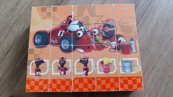 Retro dřevěné kostky - 10