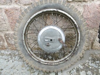 jawa soutěžní šestidenní enduro přední kolo 21" - 10