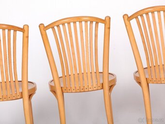 Celodřevěné bukové židle TON, 4 ks. - 10