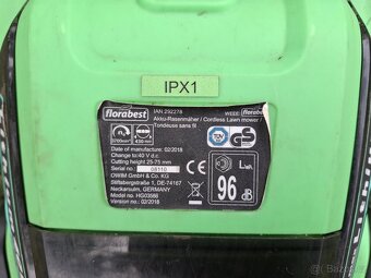 Akumulátorova sekačka Florabest A1 - 10