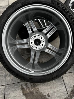 Originál alu kola Mercedes 5x112 R19 w213 zimní Michelin - 10