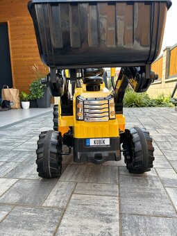 Dětský elektrický traktor Power s radlicí - 10