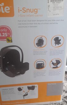 Vajíčko(autosedačka)Joie-i snug 0-13kg - 10