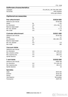 Gravírovací stroj Gravograph IS400 s rotačním adaptérem - 10