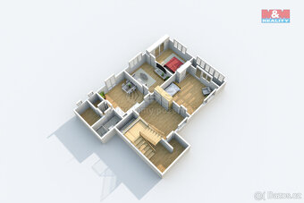 Prodej podílu 1/2 rodinného, 149 m², Ústí n/L, ul. Štursova - 10
