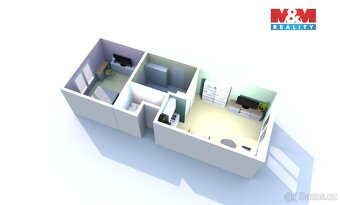Prodej bytu 2+kk, 42 m², Děčín, ul. Závodní - 10