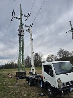 Pronájem montážní vysokozdvižné autoplošiny Cela DT25 - 10