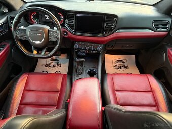 Dodge Durango R/T 5.7 V8 HEMI—2021–4x4—69.000km—červená kůže - 10