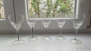 Exquisite 1960s Sada křišťálových sklenic na víno - 10