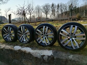 Originál ALU kola Škoda Fabia / Rapid R17 + letní pneu - 10