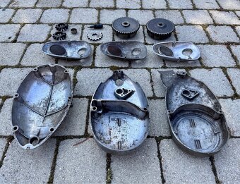 ČZ 125 B T 125 150 C, kývačka - díly motoru - 10