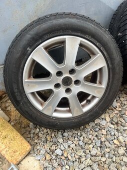 Zimní komplety 205/60 R16 5x112 Borbet - 10