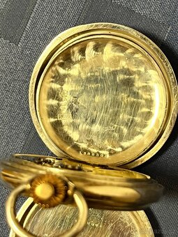 Kapesní stříbrné hodinky Omega, krásne a funkční - 10