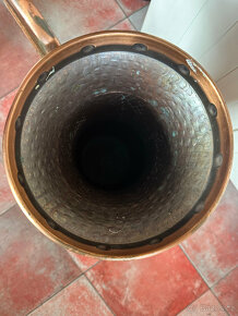 Měděný tepaný džbán - váza - 58cm - 10