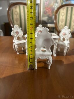 Sběratelský porcelánový miniatur set – ručně malovaný - 10