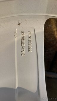 Alu kola 5x112 r17 Seat FR  originá Cupra zimní pneu - 10