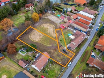 Prodej pozemku pro výstavbu RD, 1.186 m2, v obci Tismice, ok - 10