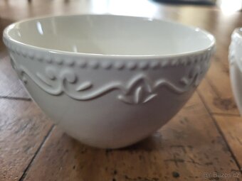 SADA TALÍŘŮ +MISKY -KRÁSNÝ DESIGN-PROVANCE-VINTAGE - 10