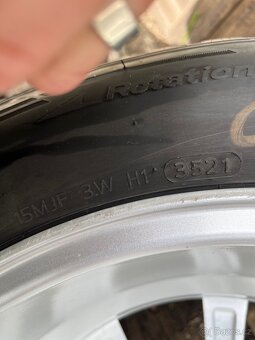 Alu disky 5x114,3 17 se zimními pneu 225/60/17 - 10
