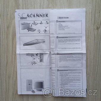 SCANER - SKENER - ASTRA 4750 - 3 X POUŽITÉ - 10