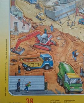 Puzzle staveniště - 10