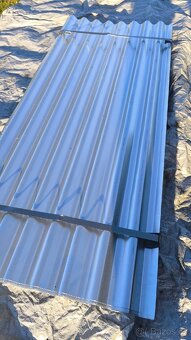 prodám vlnité pozinkované plechy nové - 10