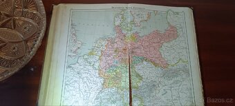 Atlas rok 1904 starožitný historický 170stran - 10