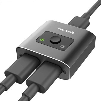Obousměrný HDMI splitter Techole pro dva zdroje signálu - 10